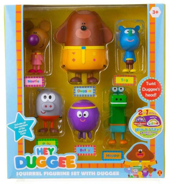 Hey Duggee 1870R Squirrel Figurine Set