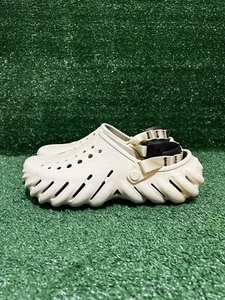 Zueco Crocs Echo unisex zuecos negro hueso 207937 talla 6 hombre mujer talla 8 - Imagen 1 de 9