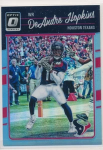 2016-17 Donruss Optic Carolina Blue /50 DeAndre Hopkins #41 Houston Texans Rare - Picture 1 of 2