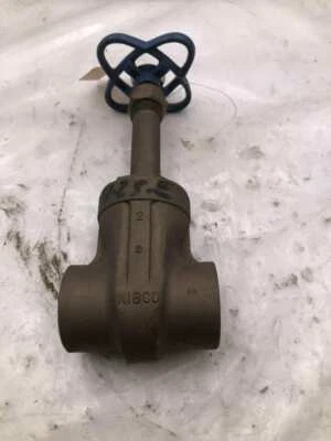 NIBCO S-111 2" Manual Bronze Gate Valve 125SWP 200WOG - Image 1 of 4
