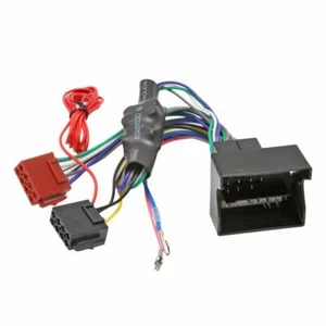 Amplified Quadlock ISO Radio Stereo harness adaptor wiring connector for Audi - Picture 1 of 4