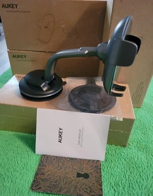 Aukey Dashboard Phone Mount Gray & Black HD-C50 New in Box ( Lot of 4) - Image 1 of 3