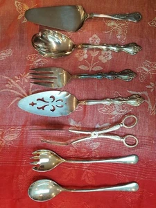 silverplate flatware lot - Picture 1 of 8