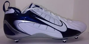 NEW Nike Super Speed D Cleats  size 16 -  Color White/Navy - Picture 1 of 4