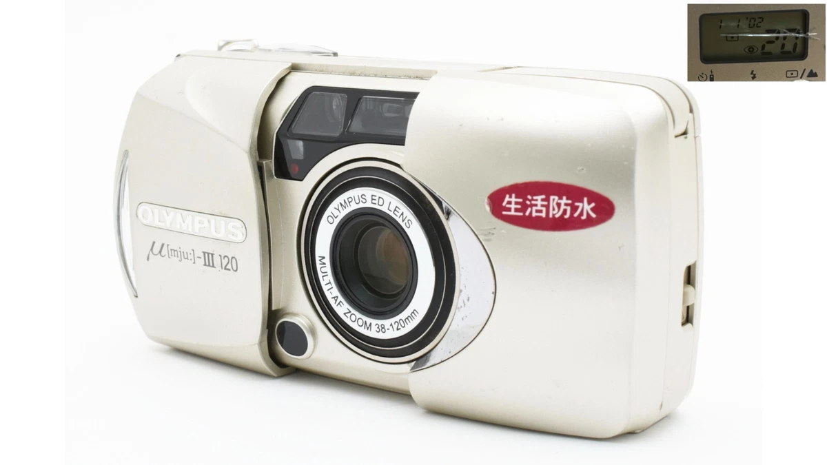 Olympus µ[mju:]-III 120 Film Cameras for sale | eBay