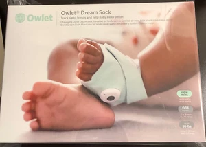 Owlet Dream Sock Babyphone, Ansicht durchschnittlichen Sauerstoff, Herzfrequenz Brandneu Versiegelt - Bild 1 von 7
