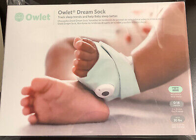 Owlet Dream Sock Baby Monitor, View Average Oxygen, Heart Rate Brand New Sealed • 149.99$