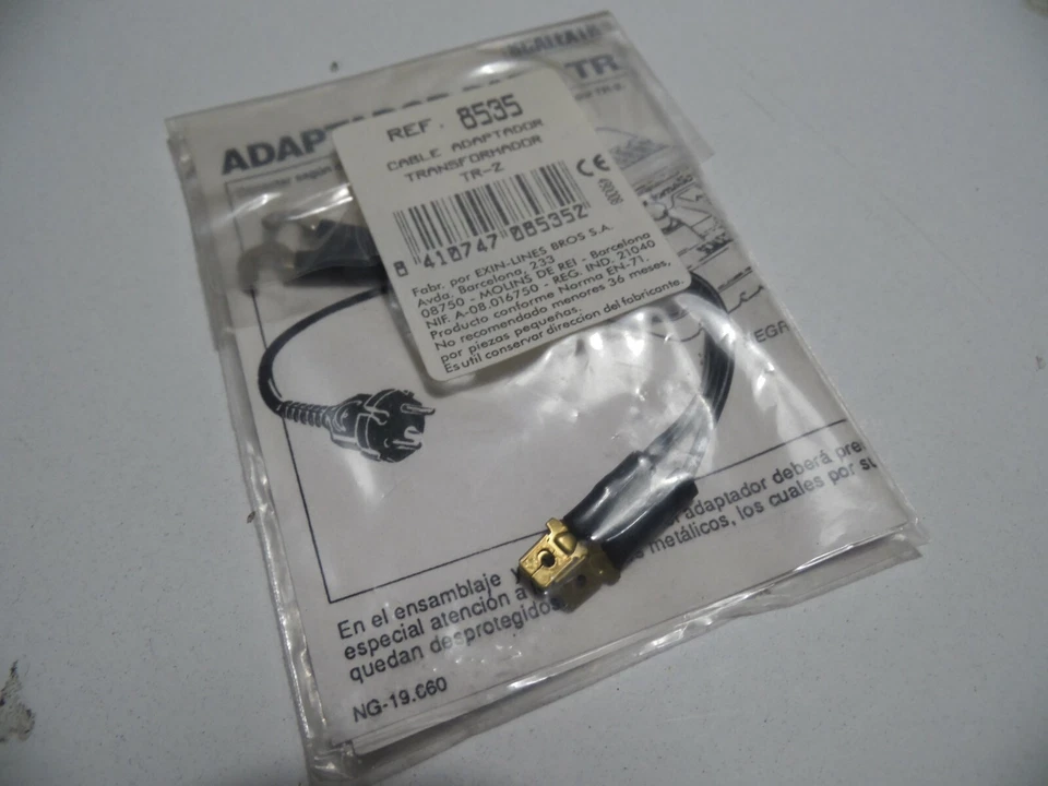 VINTAGE SCALEXTRIC 8535 transfo adaptator cable  - Photo 1/1