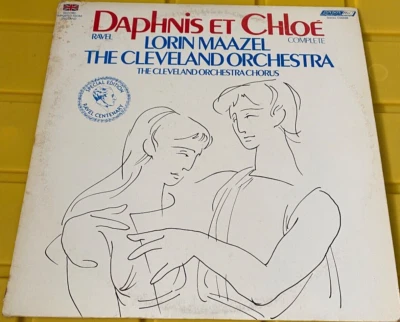 RAVEL -DAPHNIS ET CHLOE (Complete) MAAZEL Cleveland/London CS 6898 - Vinyl LP-Mt - Image 1 of 4