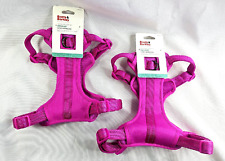 BOOTS & Barkley Reflective Comfort Dog Harness Medium up to 40 Lbs Pink