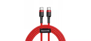 Baseus USB Type-C to USB Type-C Cable 1-meter Quik Charge 3.0 60W (3A/20V) - Picture 1 of 8