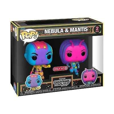 Funko POP! Guardians of The Galaxy: Volume 3 - Nebula & Mantis 2pk (Blacklight) Cover