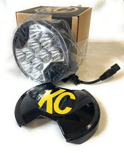 KC HiLites 1100 SlimLite Off Road Accessory LED Light, Black, Universal - Picture 1 of 6