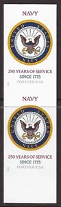 USA Sc. 6011a (F) U.S. Navy 2025 MNH V pair ***NO DIE CUTS*** - Picture 1 of 1