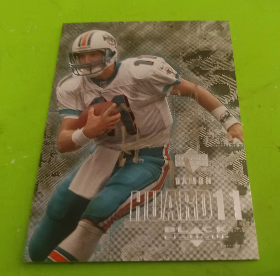 2000 Damon Huard SIGNED Upper Deck Black Diamond NFL Card #59 Miami Dolphins  - Image 1 of 1