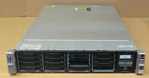 HP ProLiant DL380p GEN8 Xeon 8C E5-2665 2.4GHz 32GB DDR3 16x 2.5" Bay 2U Server - Picture 1 of 3