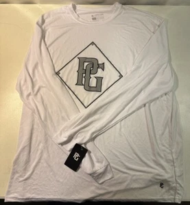 Men’s Sz XXL Perfect Game Baseball White Long Sleeve Shirt - Picture 1 of 4