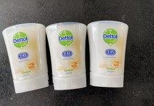 3 x 250ml Dettol No Touch Refill Hand Wash Honey.: