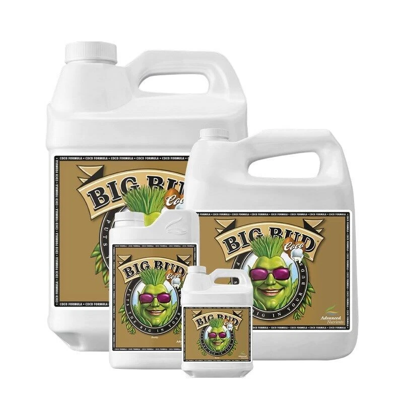 Advanced Nutrients Big Bud Coco Bloom Booster Flowering Additive 250ml 1L 4L 10L - Image 1 of 4