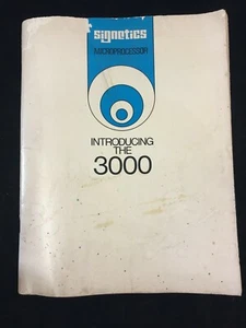 VINTAGE 1977 INTRODUCING SIGNETICS 3000 BIPOLAR MICROPROCESSOR BOOKLET  - Picture 1 of 3