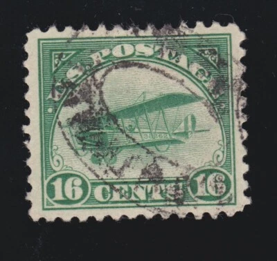 US C2 16c Air Mail Used VF-XF SCV $45 - Image 1 of 2
