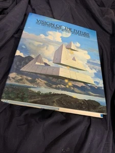 Vision Of The Future Art of Robert McCall Ben Bova 1982 HC Very Good - Foto 1 di 22