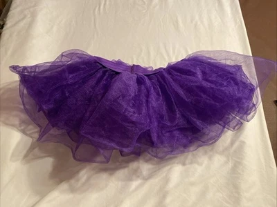 Minifalda tutú color suave para mujer en capas de tul adulto púrpura talla única para la mayoría Foto 1 de 4