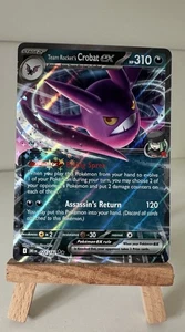Pokemon TCG - Team Rocket's Crobat Ex - 122/182 - Destined Rivals - NM - Bild 1 von 2