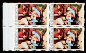 Belén Dominica SC#374 1973 de Brueghel bloque de 4 MNH - Imagen 1 de 2
