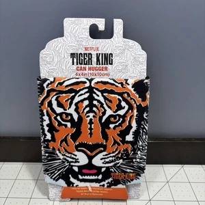 Tiger King Can Hugger Insulated Drink Holder Koozie Netflix Show Joe Exotic NEW - Picture 1 of 12
