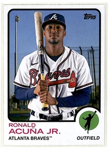 2021 Topps Archives Ronald Acuña Jr. Atlanta Braves #111 - Picture 1 of 2