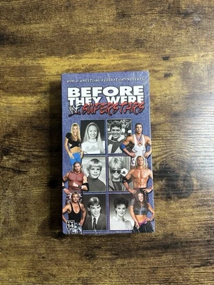 📼 WWF Before They Were Superstars (2002) – Factory Sealed VHS! 🏆✨ - Image 1 of 2