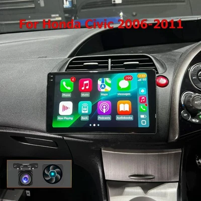 Radio estéreo para automóvil 4-64G inalámbrica Carplay Android AUTO para Honda Civic 2006-2011 Foto 1 de 4