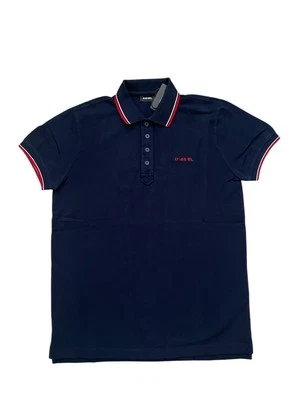 Polo Diesel Para Hombre Logo Azul $110 Talla S Foto 1 de 4