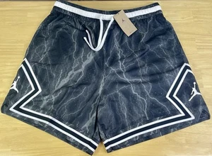Jordan Dri-Fit Sport Diamond ‘Lightning’ Basketball Shorts FN5804-013, Men’s 2XL - Picture 1 of 6