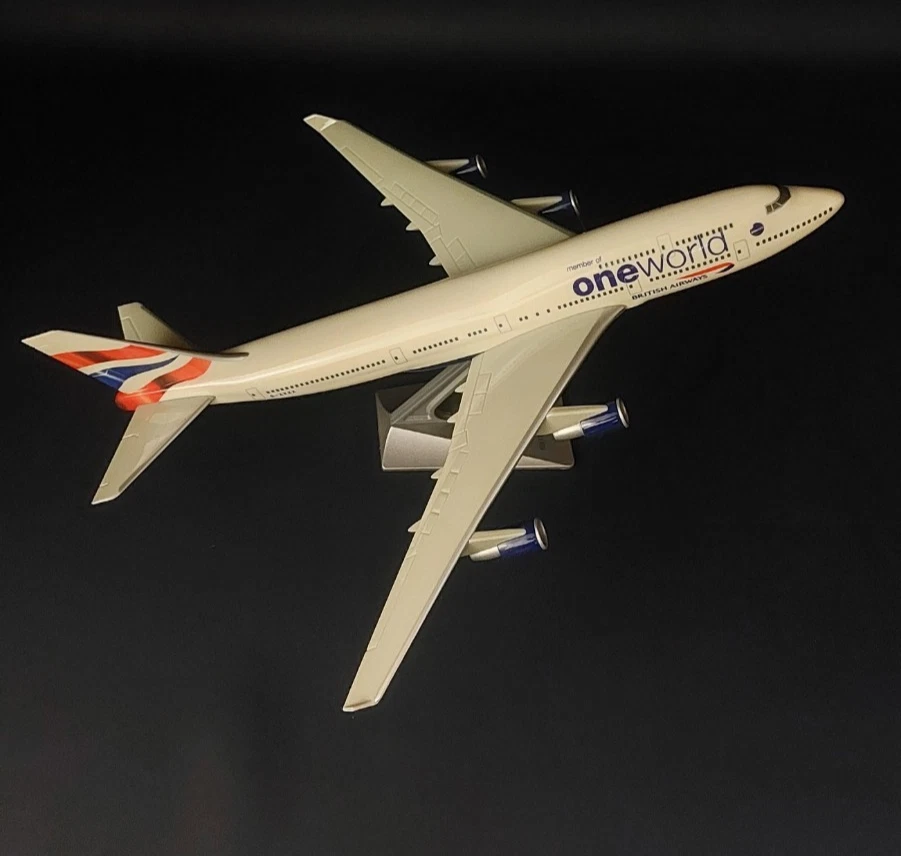 SOCATEC MODELS  PARIS BRITISH AIRWAYS AEREO BOEING 747-400 scala 1:200 - Immagine 1 di 4