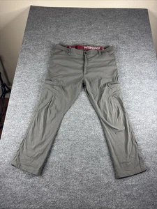 Pantalones cargo Wrangler ATG para hombre 44x30 rendimiento al aire libre gris senderismo cintura flexible - Imagen 1 de 7