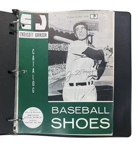Catálogo de zapatos deportivos Joe Dimaggio de colección de los años 50 Endicott Johnson zapatos de béisbol - Imagen 1 de 20