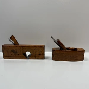 Wood Planes Decorative Ornamental Varnished - Picture 1 of 16