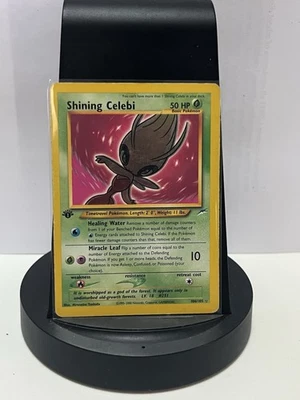 2002 POKEMON NEO DESTINY 1ST EDITION 106/105 SHINING CELEBI HOLO VINTAGE WOTC EX - Image 1 of 4