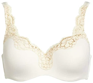 Sujetador de encaje Le Mystere 965 Dream Tisha con aros, marfil, $76, - TALLA 36D - Imagen 1 de 11