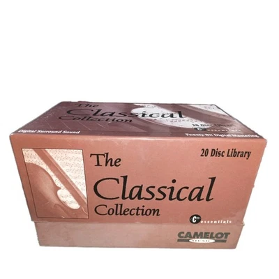Camelot Music The Classical Coll. 20 CD Box Set Intersound Digital Surround Soun Foto 1 de 3