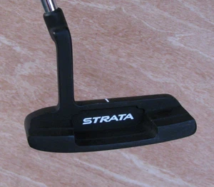 BLACK STRATA BLADE PUTTER 35 INCHES RIGHT HANDED BY CALLAWAY - Picture 1 of 6