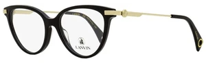 Lanvin LNV2614 Tea Cup Eyeglasses 001 Black 53mm - Picture 1 of 3