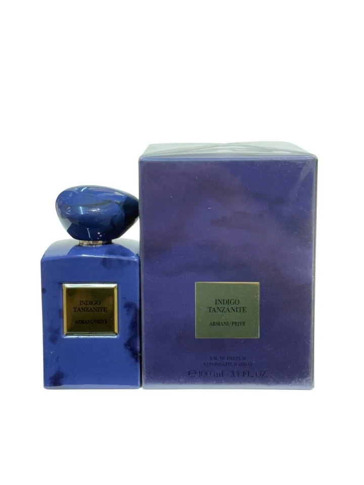 Giorgio Armani Prive Collection Indigo Tanzanita EDP 3,4 oz 100 ml Spray Unisex Foto 1 de 4