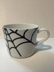 IKEA KUSTFYR Kaffeebecher, Spinnennetz Halloween, 12 Unzen, Neu - Bild 1 von 6