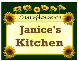 IMÁN DE COCINA DE DISEÑO GIRASOL PERSONALIZADO - Imagen 1 de 1
