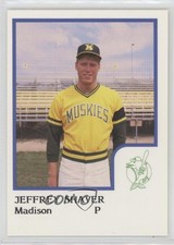 1986 ProCards Madison Muskies Jeff Shaver