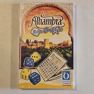 Alhambra - Roll & Write BOARD GAME 2020 QUEEN GAMES - AGES 8+ - BRAND NEW SEALED - Picture 1 of 4