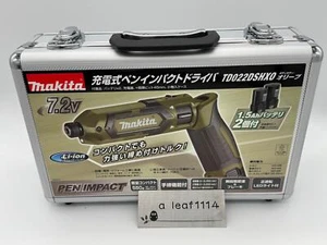 Makita TD022DSHXO Destornillador de Impacto 2 Baterías y Cargador con Estuche Oliva Nuevo - Imagen 1 de 10
